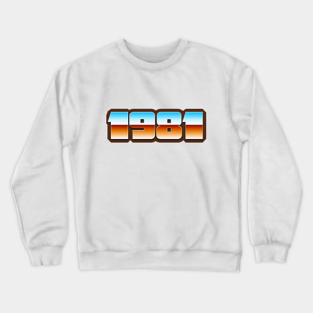 1981 Crewneck Sweatshirt by nickemporium1